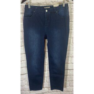 NEW CHICOS Fabulously Slimming Jeans 0 (4) Slim Leg Ankle Perfect Stretch 79